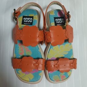 I Pinco Pallino 1950 Girls Leather Sandals